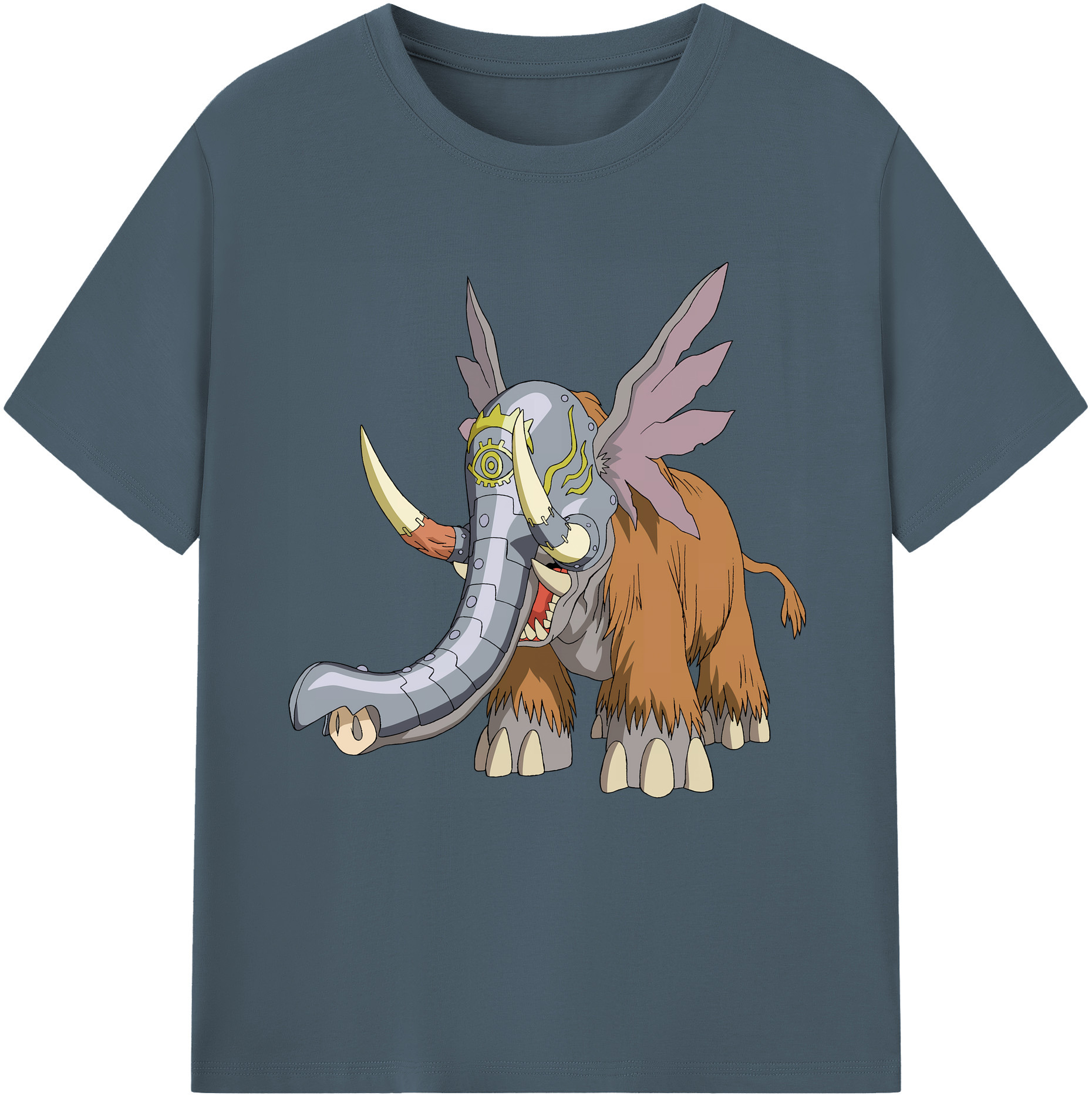 （画像用） Digimon デジタルモンスター/デジモン 綿100％半袖Tシャツ（フロントプリント）